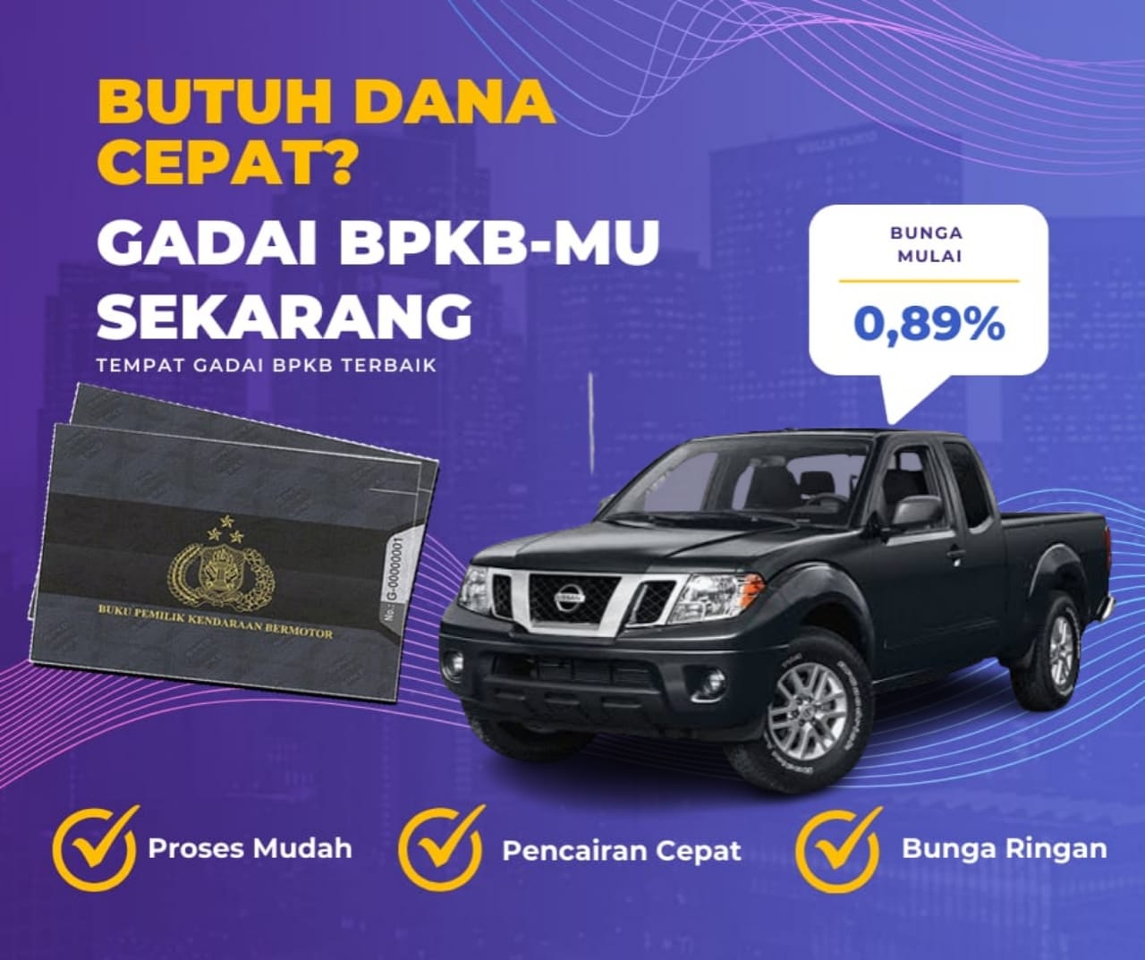 Pinjaman Dana Jaminan Bpkb Mobil Nissan Frontier Dapat Pinjaman Berapa? Seperti Ini Simulasinya